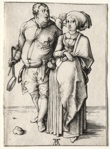 El cocinero y su esposa de Albrecht Dürer