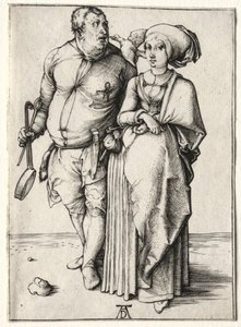 El cocinero y su esposa de Albrecht Dürer