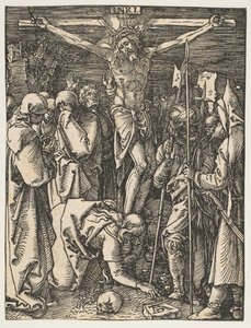 La Crucifixión, de La Pequeña Pasión de Albrecht Dürer