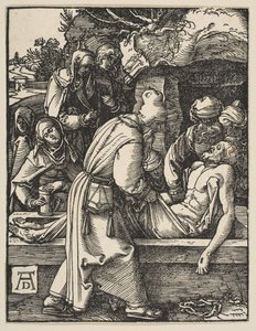 La Deposición, de La Pequeña Pasión, ca. 1509