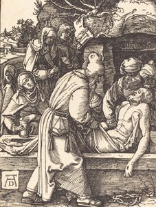 La Deposición, probablemente c. 1509-1510 de Albrecht Dürer