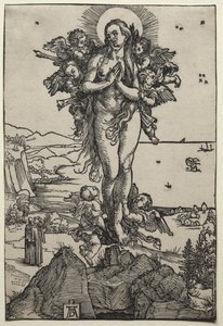 El éxtasis de María Magdalena de Albrecht Dürer