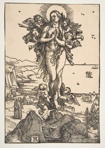 La Elevación de Santa María Magdalena de Albrecht Dürer