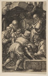 El Entierro, de La Pasión de Albrecht Dürer