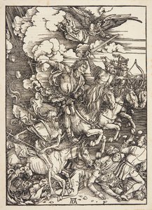 Los Cuatro Jinetes del Apocalipsis de Albrecht Dürer