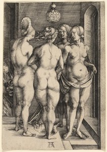 Las cuatro mujeres desnudas de Albrecht Dürer