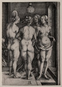 The Four Witches (Four Naked Women) de Albrecht Dürer