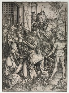La gran pasión: Cristo llevando la cruz de Albrecht Dürer