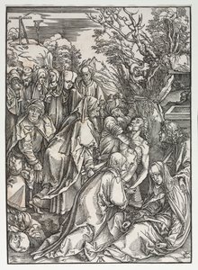 La Gran Pasión: La Deposición de Albrecht Dürer
