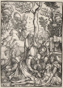 La Gran Pasión:  La lamentación de Cristo de Albrecht Dürer