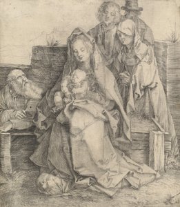 La Sagrada Familia, 1512-1513 de Albrecht Dürer