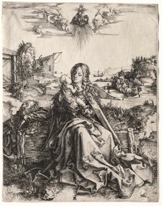 La Sagrada Familia con la mariposa de Albrecht Dürer