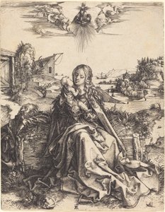 La Sagrada Familia con la efímera de Albrecht Dürer