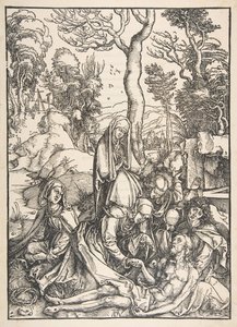 El Llanto, de La Gran Pasión de Albrecht Dürer