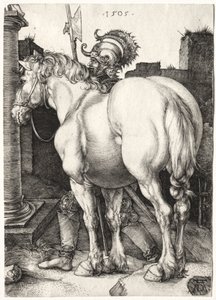 El caballo grande de Albrecht Dürer
