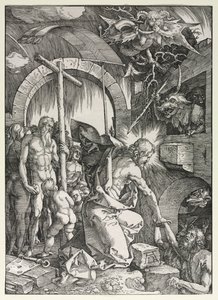 La Gran Pasión: Cristo descendiendo al Limbo, 1510 de Albrecht Dürer