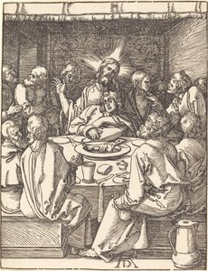 La última cena de Albrecht Dürer