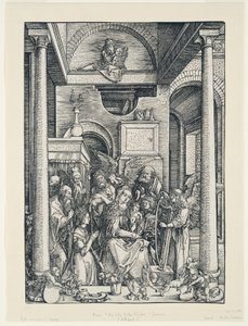 La vida de la Virgen: La glorificación de la Virgen de Albrecht Dürer