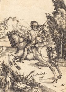 El pequeño mensajero, c. 1496 de Albrecht Dürer