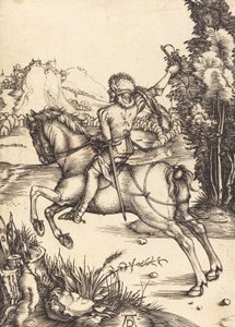 El pequeño mensajero, c. 1496 de Albrecht Dürer