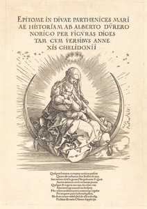 La Madonna en la media luna de Albrecht Dürer