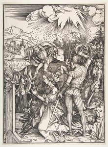 El Martirio de Santa Catalina de Alejandría de Albrecht Dürer