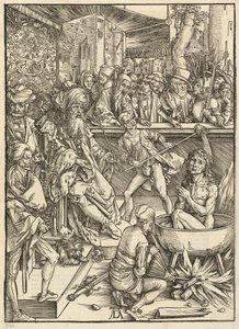 El martirio de San Juan de Albrecht Dürer
