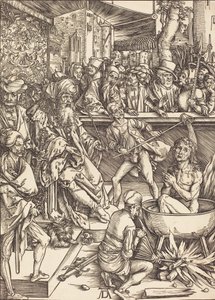 El martirio de San Juan de Albrecht Dürer