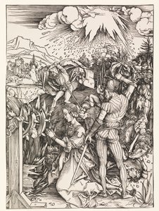 El Martirio de Santa Catalina de Albrecht Dürer
