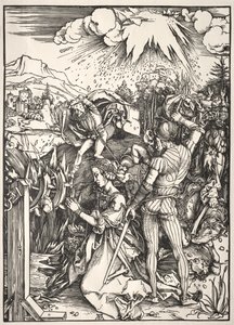 El Martirio de Santa Catalina de Albrecht Dürer
