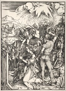 El martirio de Santa Catalina de Albrecht Dürer
