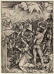 El martirio de Santa Catalina de Alejandría de Albrecht Dürer
