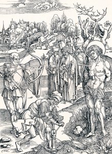 El martirio de San Sebastián de Albrecht Dürer