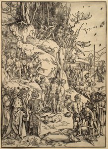 El martirio de los diez mil de Albrecht Dürer
