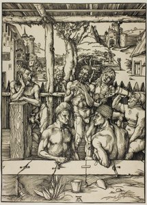 El baño de los hombres de Albrecht Dürer