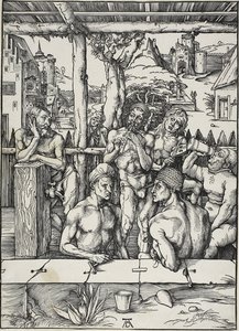 El baño de los hombres de Albrecht Dürer