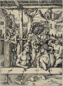 El baño de los hombres de Albrecht Dürer