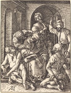 La burla de Cristo de Albrecht Dürer