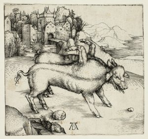 La Monstruosa Cerda de Landser de Albrecht Dürer