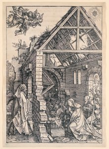 La Natividad, de la serie Vida de la Virgen de Albrecht Dürer