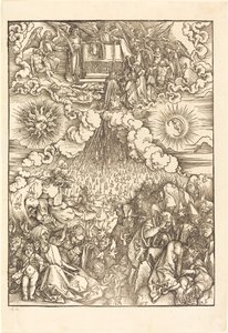 La apertura del quinto y sexto sello de Albrecht Dürer