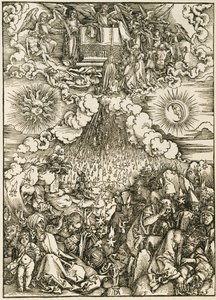 Apertura del Quinto y Sexto Sellos de Albrecht Dürer