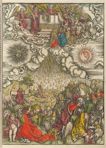 Apertura del Quinto y Sexto Sellos de Albrecht Dürer