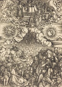 La apertura del quinto y sexto sello de Albrecht Dürer