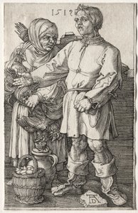 Los Campesinos en el Mercado de Albrecht Dürer