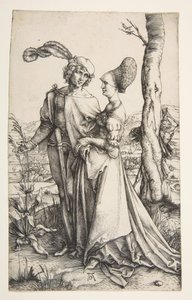 El Paseo, ca. 1498 de Albrecht Dürer