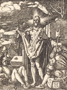 La resurrección, probablemente c. 1509-1510 de Albrecht Dürer
