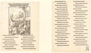El maestro de escuela de Albrecht Dürer