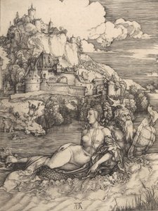 El monstruo marino Das Meerwunder, ca. 1498 de Albrecht Dürer