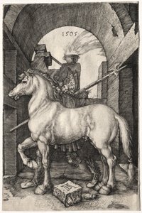 El caballo pequeño, 1505 de Albrecht Dürer